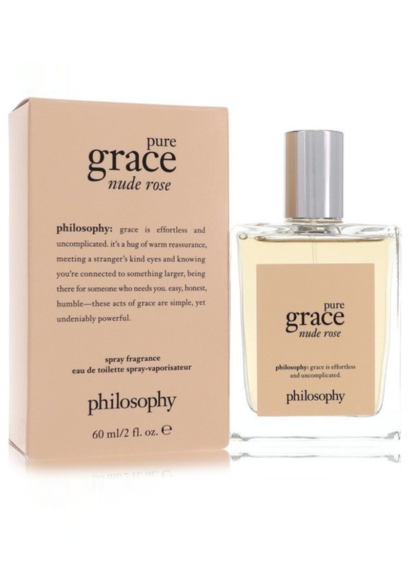 Pure Grace Nude Rose by Philosophy Eau De Toilette Spray 2 oz Women