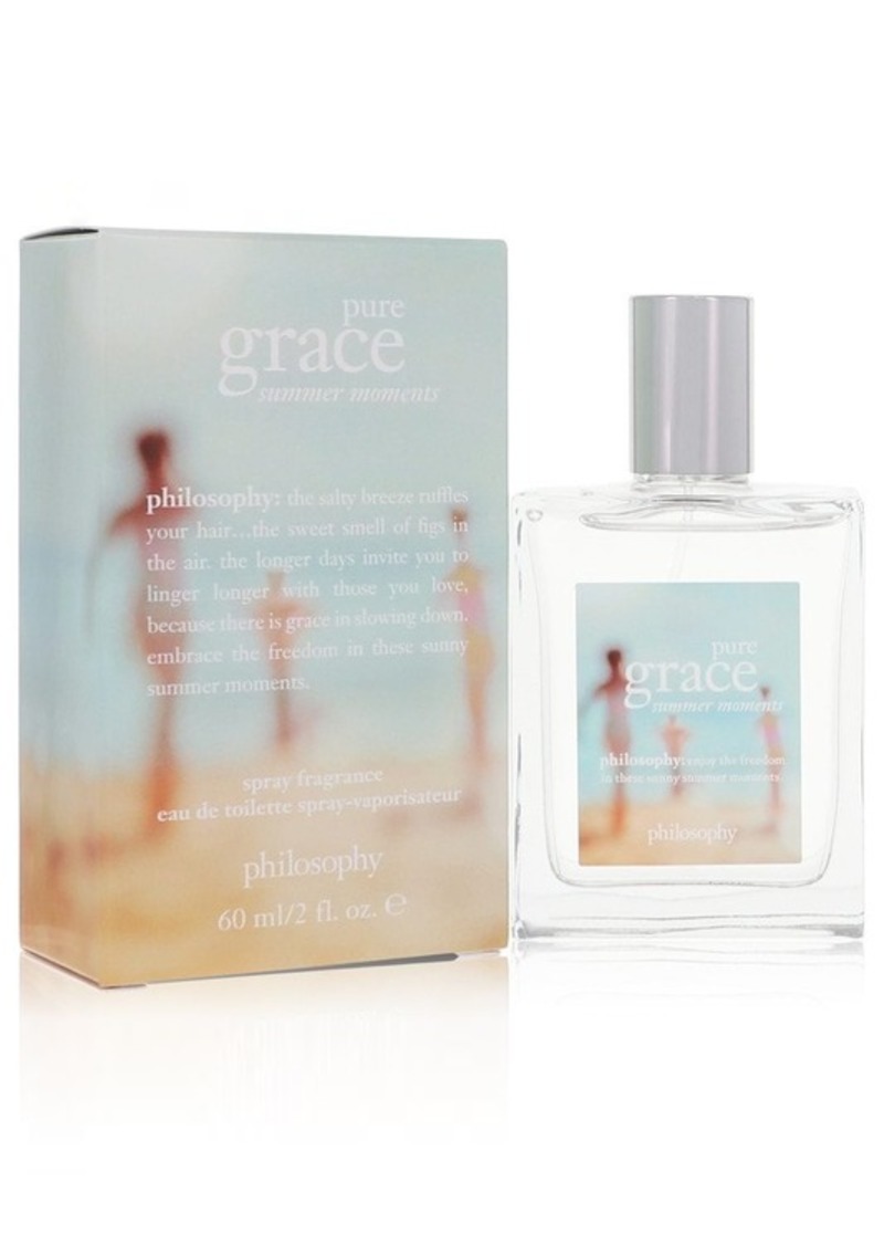 Pure Grace Summer Moments by Philosophy Eau De Toilette Spray 2 oz Women