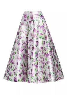 Philosophy Radzmir Floral A-Line Skirt
