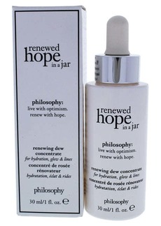 Renewed Hope in A Jar Renewing Dew Concentrate by Philosophy for Unisex - 1 oz Serum