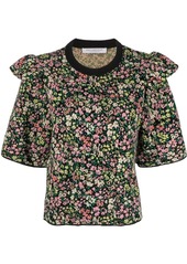 Philosophy ruffled floral top