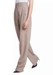 Philosophy Straight-Leg Wool-Blend Voile Pants