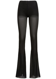 Philosophy Stretch Tulle Flared Pants