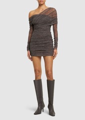 Philosophy Stretch Tulle Mini Dress