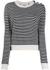 Philosophy striped cashmere jumper