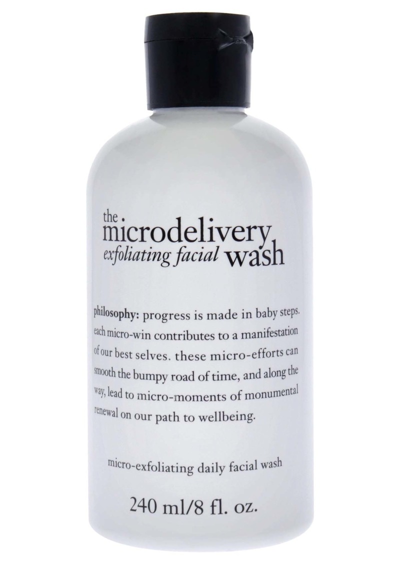 The Microdelivery Daily Exfoliating Wash by Philosophy for Unisex - 8 oz Cleanser