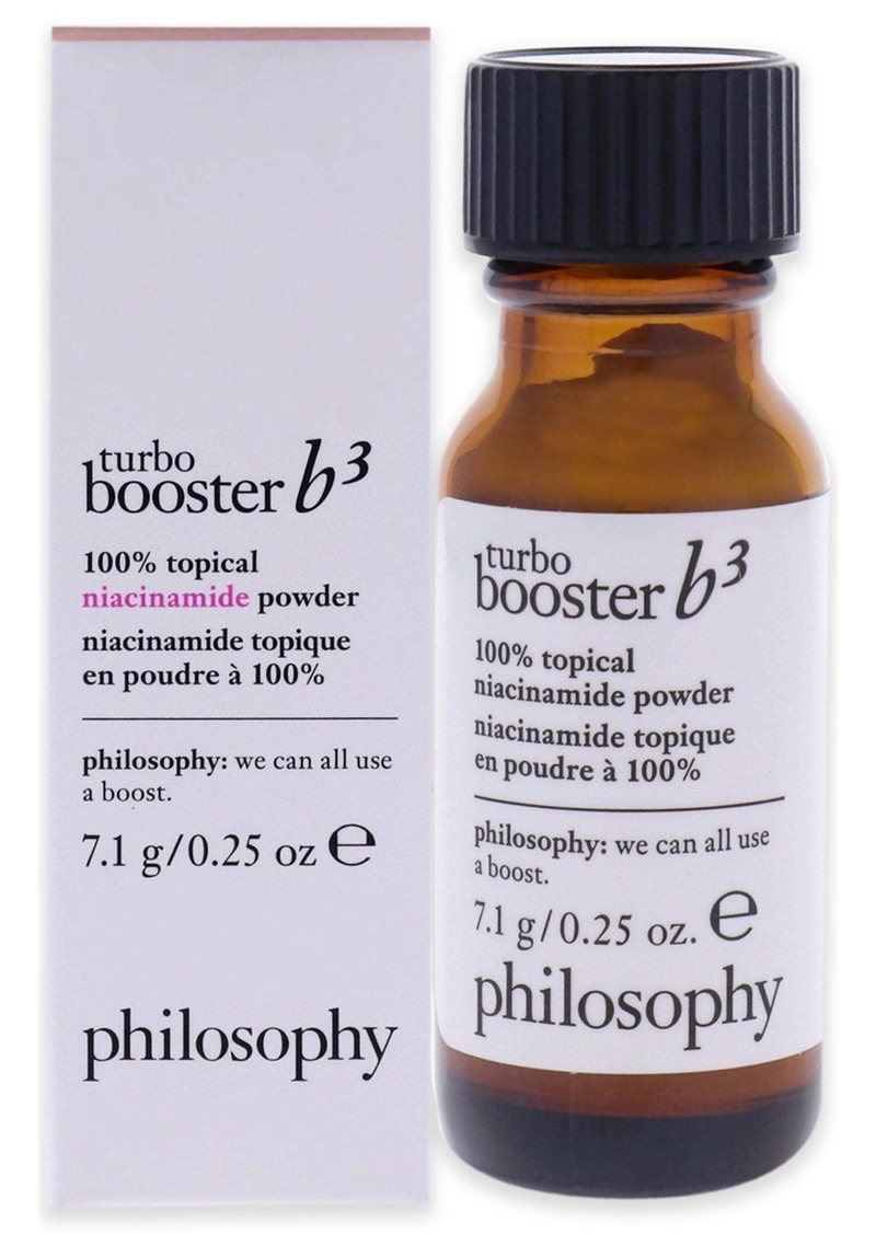 Turbo Booster Niacinamide B3 Powder by Philosophy for Unisex - 0.25 oz Powder