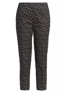 Piazza Sempione Audrey Floral Cropped Trousers