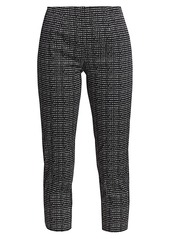 Piazza Sempione Audrey Micro Dot Cropped Pants