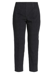 Piazza Sempione Audrey Printed Corduroy Trousers