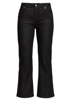 Piazza Sempione Olivia Mid-Rise Cropped Flare Jeans