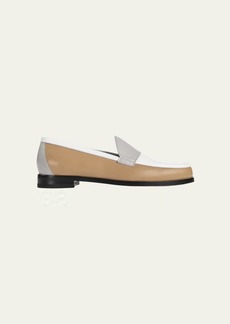 Pierre Hardy Hardy Colorblock Leather Loafers