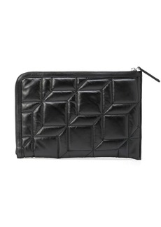 Pierre Hardy Bump quilted clutch bag