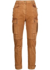 Pinko cargo-style slim-fit trousers