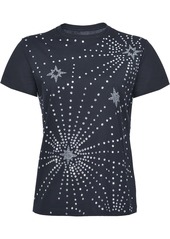 Pinko crystal embellished star T-shirt