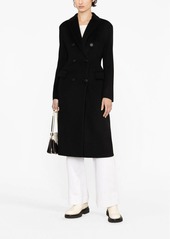 Pinko double-breasted wool coat