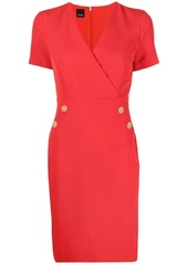 Pinko empire-line fitted dress