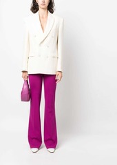 Pinko flared high-rise trousers