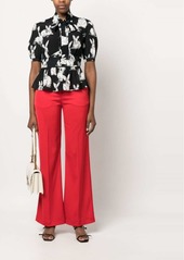 Pinko flared tailored trousers