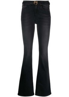Pinko Flora belted flared jeans