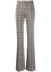 Pinko houndstooth check high-waisted trousers