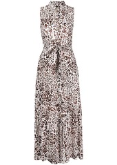 Pinko leopard-print mid-length dress