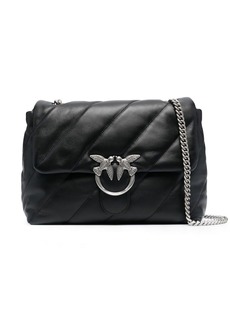 Pinko Love Big Puff leather shoulder bag