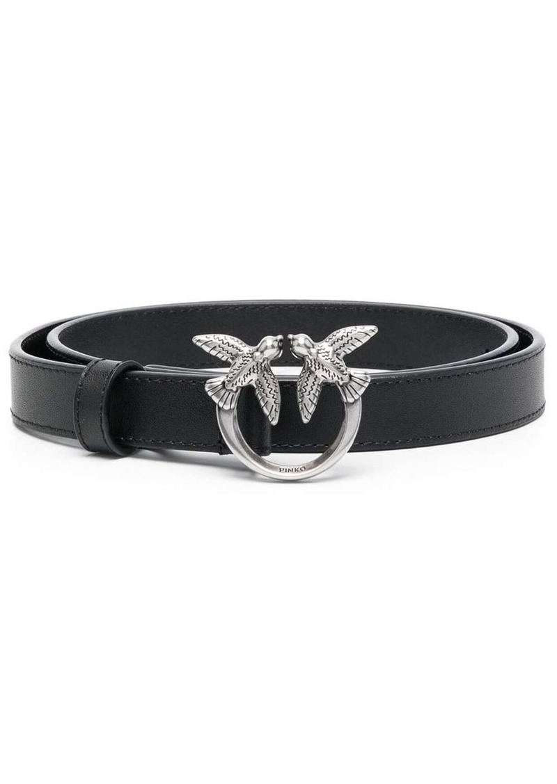 Pinko love bird buckle belt