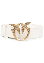 Pinko love bird leather belt