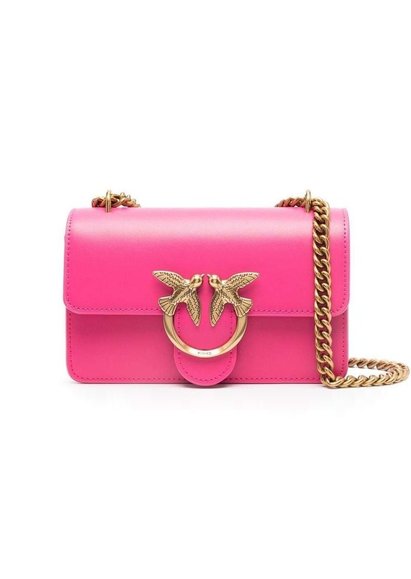 Pinko Love-Birds calf-leather shoulder bag