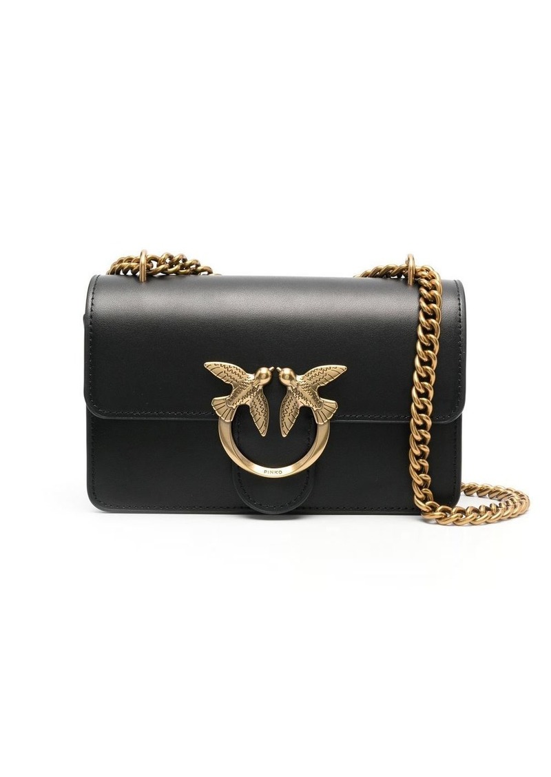 Pinko Love-Birds calf-leather shoulder bag