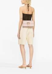 Pinko Love Birds leather crossbody bag