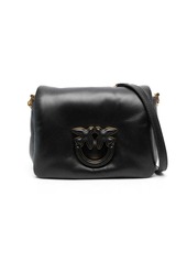 Pinko Love Click Puff leather shoulder bag