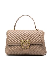 Pinko large Lady Love Puff quilted tote bag