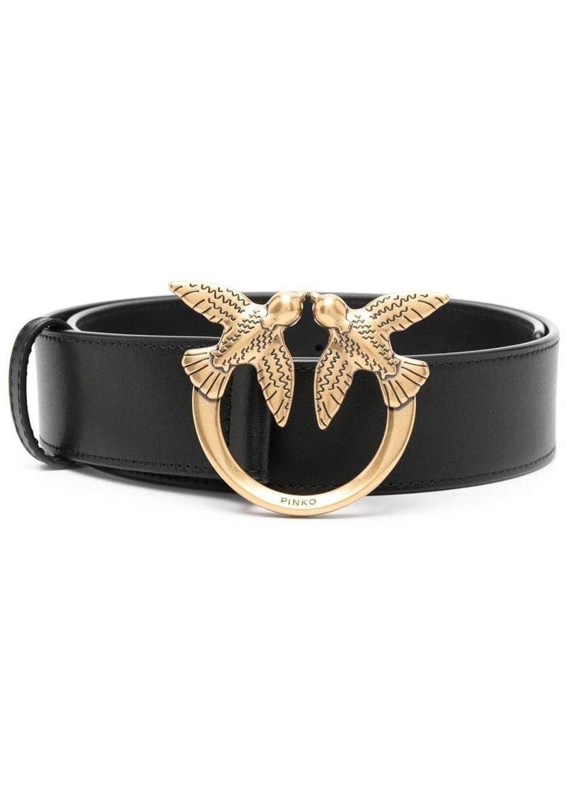 Pinko Love leather belt