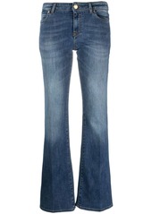 Pinko low-rise bootcut jeans