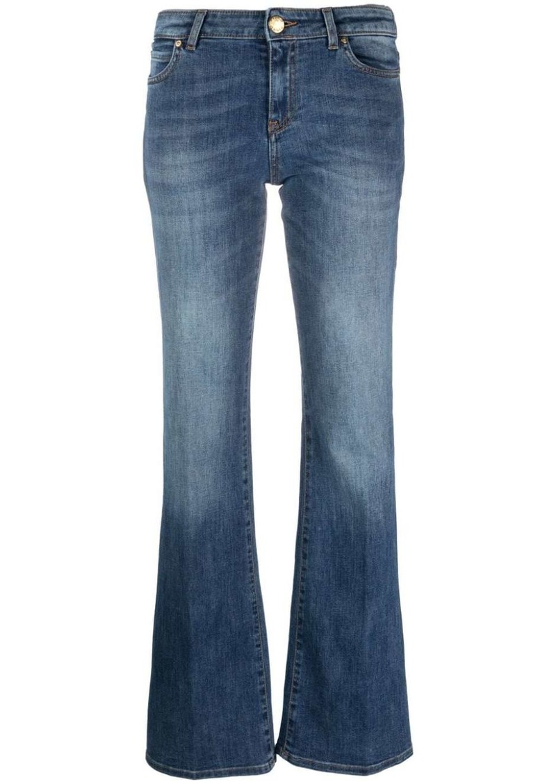 Pinko low-rise bootcut jeans