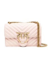 Pinko matelassé-effect crossbody bag