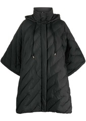 Pinko Mutex quilted hooded cape