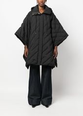 Pinko Mutex quilted hooded cape