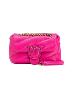Pinko Love Baby Puff Small Leather Shoulder Bag