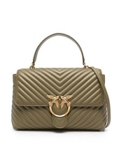 PINKO 'Love' quilted tote bag