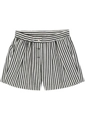 PINKO Striped shorts