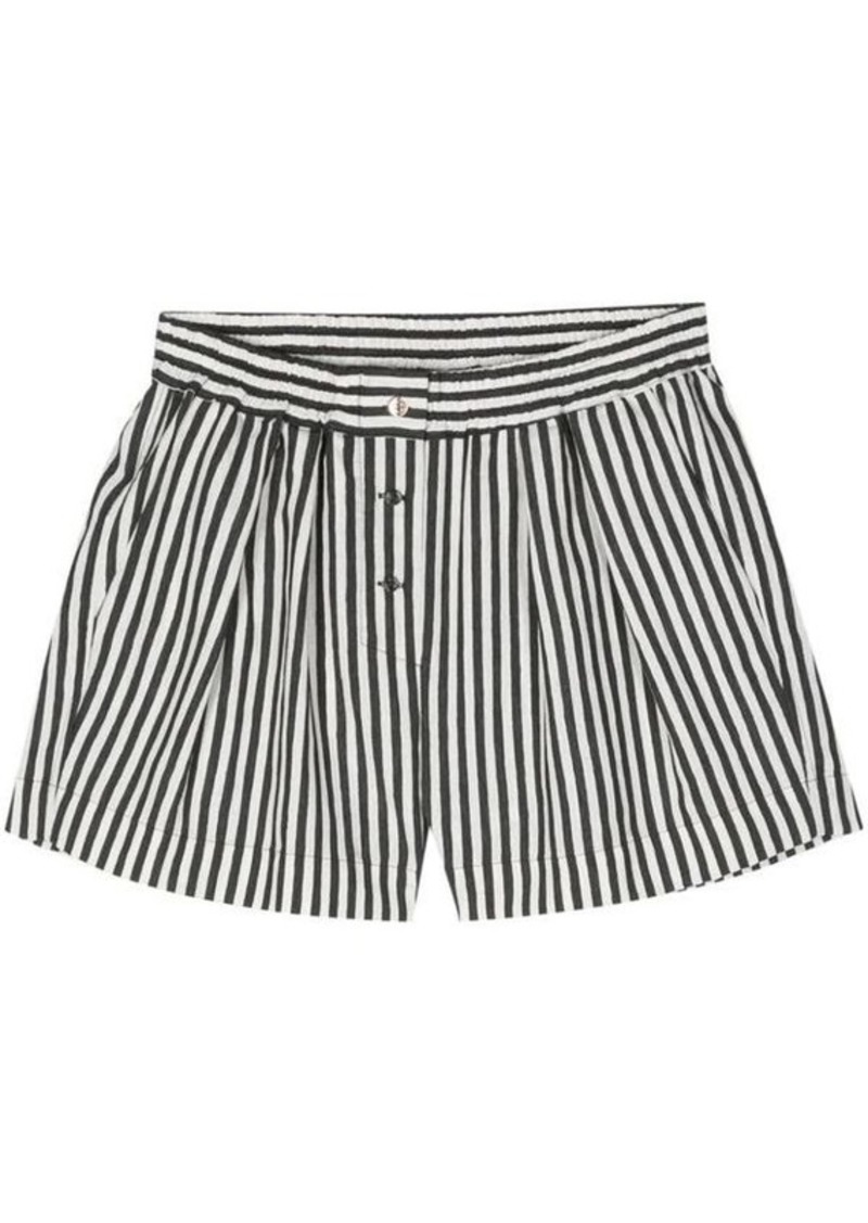 PINKO Striped shorts