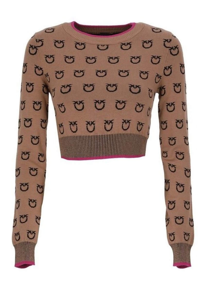 Pinko Sweaters Brown