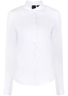 Pinko pointed-collar stretch-cotton shirt