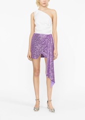 Pinko sequin-embellished miniskirt