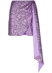 Pinko sequin-embellished miniskirt