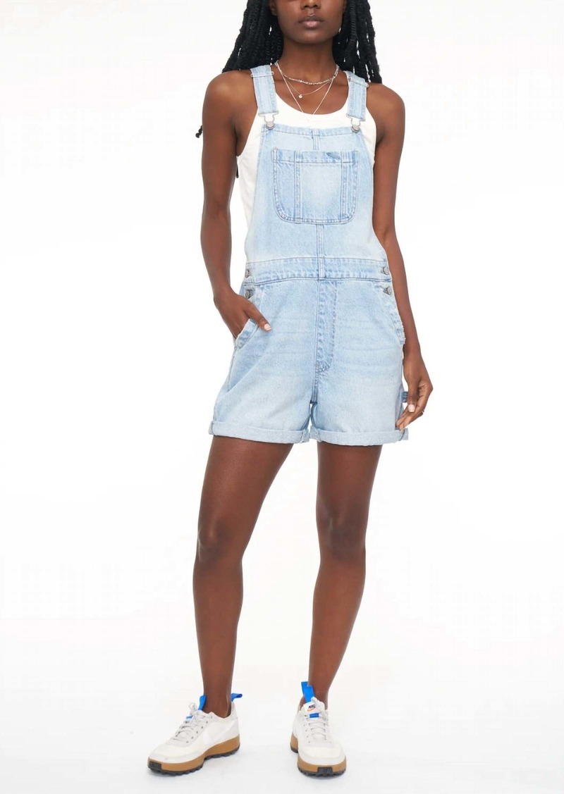 PISTOLA Beatrix Short Overall In Surfrider