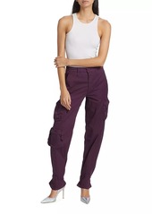 PISTOLA Bobbie Cotton-Blend Utility Pants